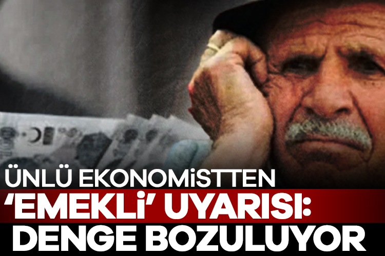 Türkiye'de çalışan/emekli oranındaki bozulmaya dikkat çeken İktisatçı Dr. Mahfi Eğilmez,