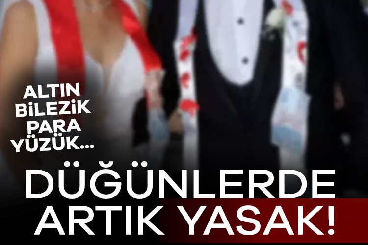 Bir ilimizde harekete geçildi. Düğünlerle ilgili yeni karara imza atıldı.