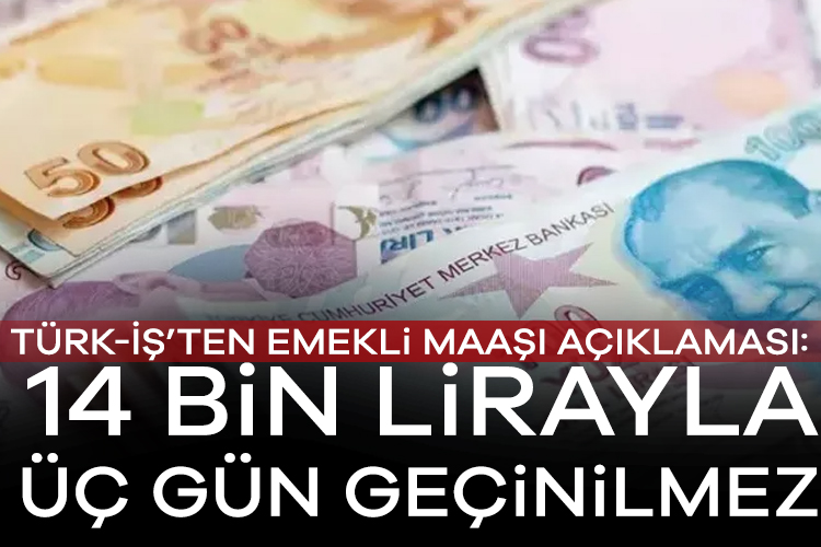 Genel Başkan Ergün Atalay, emekli ve çalışanların yaşadığı ekonomik sıkıntılara