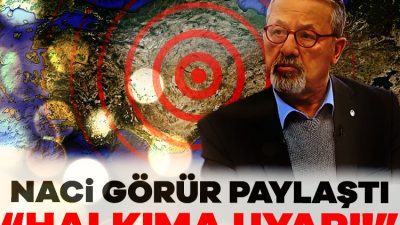 Ünlü yer bilimci, “Halkıma Uyarı” başlığıyla önemli bir mesaj paylaştı.