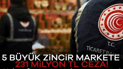 Ticaret Bakan Yardımcısı Mahmut Gürcan, yakın tarihte yapılan denetimlerde 5