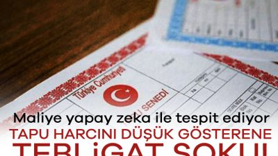 Gelir İdaresi Başkanlığı konut satışında tapu harcını düşük gösteren konut