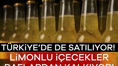 Market raflarında yer alan limon aromalı içecekler hakkında toplatılma kararı