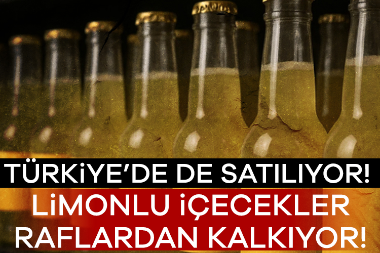 Market raflarında yer alan limon aromalı içecekler hakkında toplatılma kararı