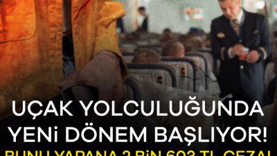 Artık o davranışı yapan yolculara para cezası kesilecek. Yeni uygulama
