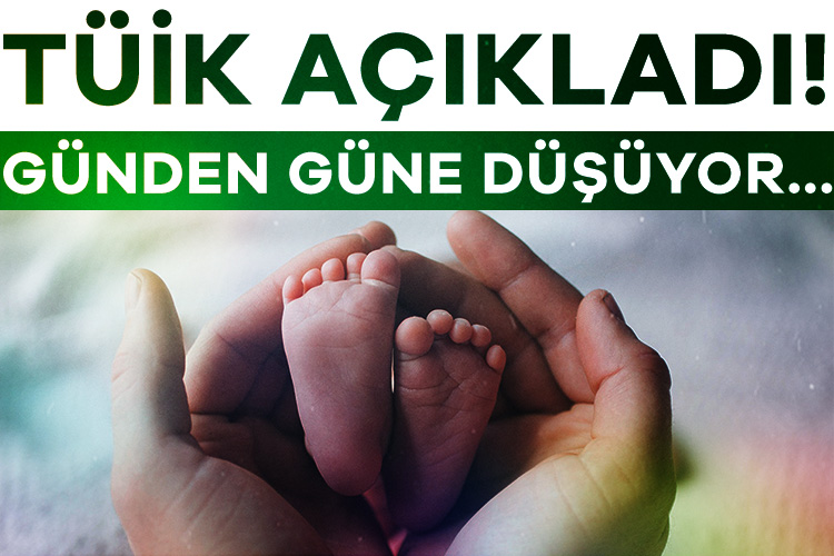 Türkiye İstatistik Kurumu (TÜİK), 2024 yılına ilişkin doğum istatistiklerini açıkladı.
