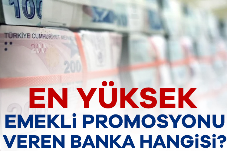 Emekliler en yüksek promosyon veren banka araştırması yaparken emekli promosyonu