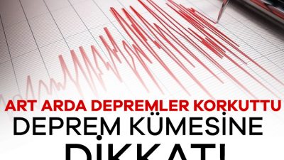 Akdeniz'de gece 6 büyüklüğünde bir deprem meydana geldi. Deprem çevre