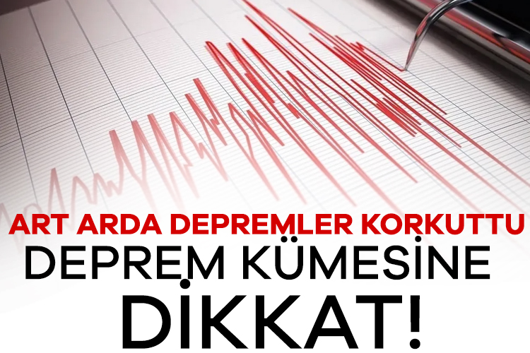 Akdeniz'de gece 6 büyüklüğünde bir deprem meydana geldi. Deprem çevre