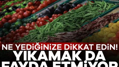 Görünüşte taptaze ama aslında kimyasal dolu. Uzmanlara göre bazı sebze