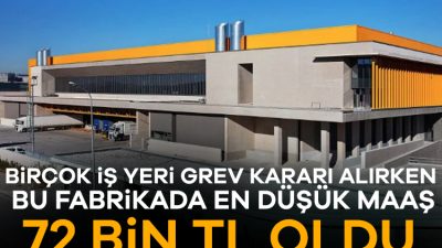 Türkiye'de maaşlara yüksek oranda zam kararı alan fabrikalara bir yenisi