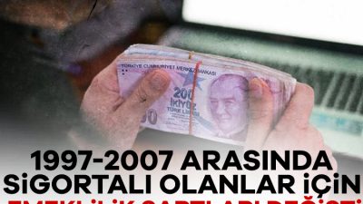 Emeklilik hayali kuran milyonlarca kişi için yeni bilgiler açıklandı. 1997