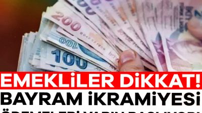 Çalışma ve Sosyal Güvenlik Bakanı Vedat Işıkhan, emeklilere bayram ikramiyesinin