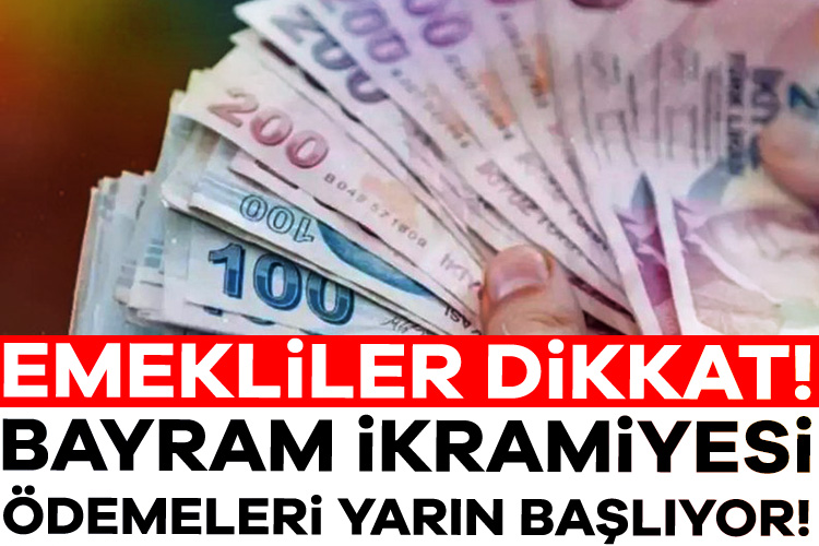 Çalışma ve Sosyal Güvenlik Bakanı Vedat Işıkhan, emeklilere bayram ikramiyesinin