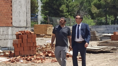 İlçe Milli Eğitim Müdürü Mutlu Aslan Balıkesir’in Bandırma ilçesinde yapımı