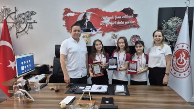 Bandırma Ortaokulu öğrencileri, Alpagut Turan Savaş Sanatları Federasyonu tarafından bu