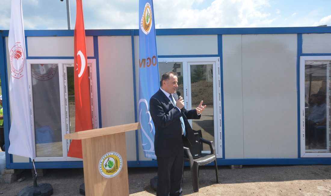 Gönen Orman İşletme Müdürlüğü’nün yeni hizmet binasının temeli atıldı Balıkesir Orman Bölge Müdürlüğü, Gönen Orman İşletme Müdürlüğü’nün yeni hizmet