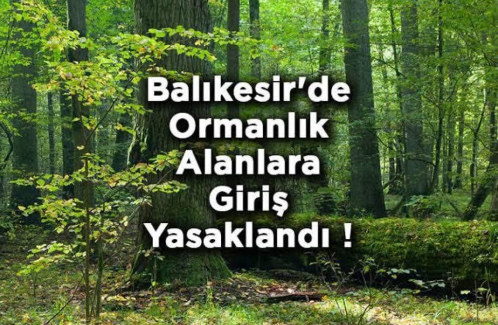 Balıkesir Orman Yangınlarıyla Mücadele Komisyonu, orman yangınlarını önlemeye yönelik önemli
