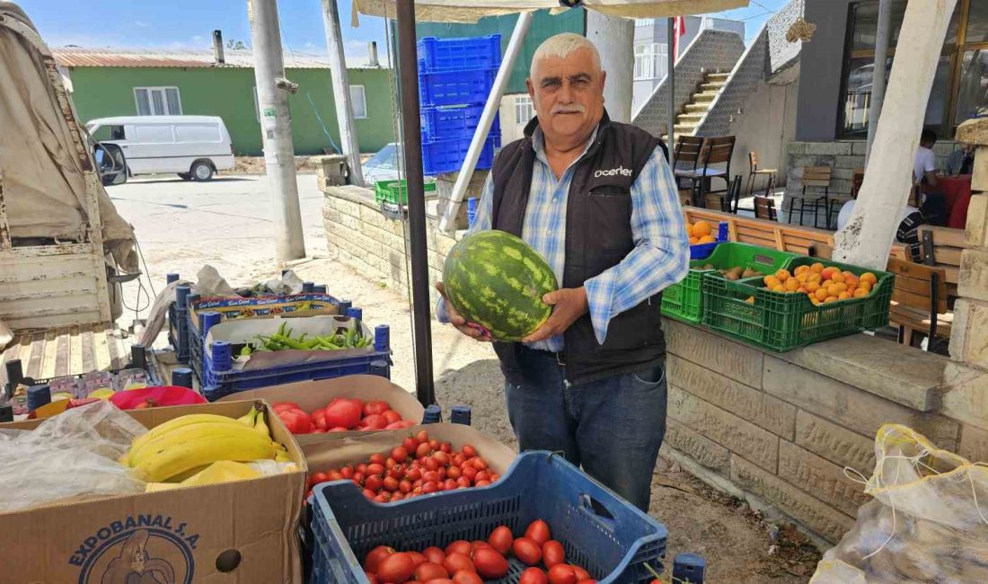 Balıkesir’in Bandırma ilçesine bağlı Doğapınar Mahallesi’nde her pazar kurulan pazarda