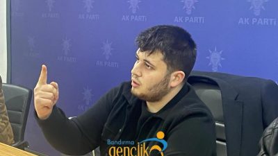 Bandırma’da Adalet ve Kalkınma Partisi (AK Parti) Gençlik Kolları İlçe