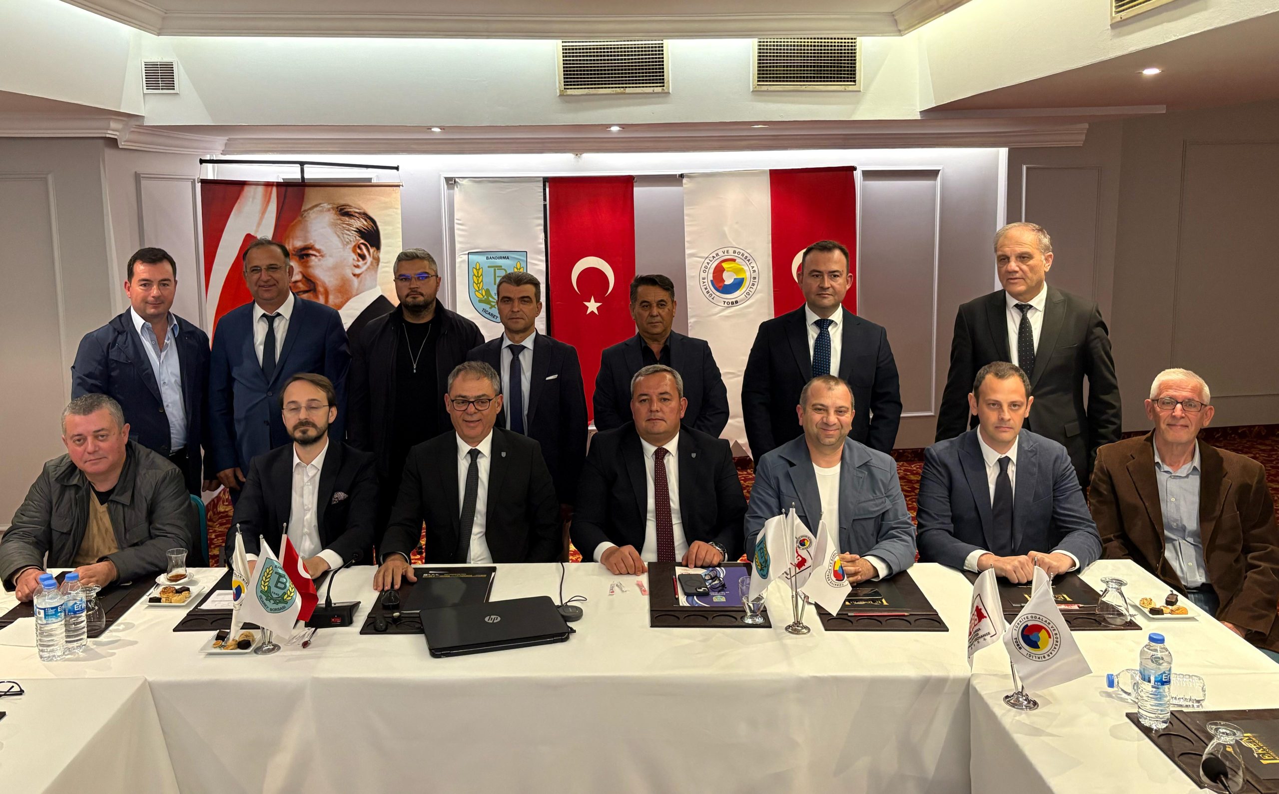 Bandırma Ticaret Borsası, 2024 yılına ilişkin faaliyet raporunu düzenlediği basın