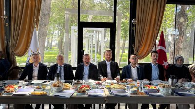 Gönen’de düzenlenen bilgilendirme toplantısında Tarım ve Kırsal Kalkınmayı Destekleme Kurumu’nun