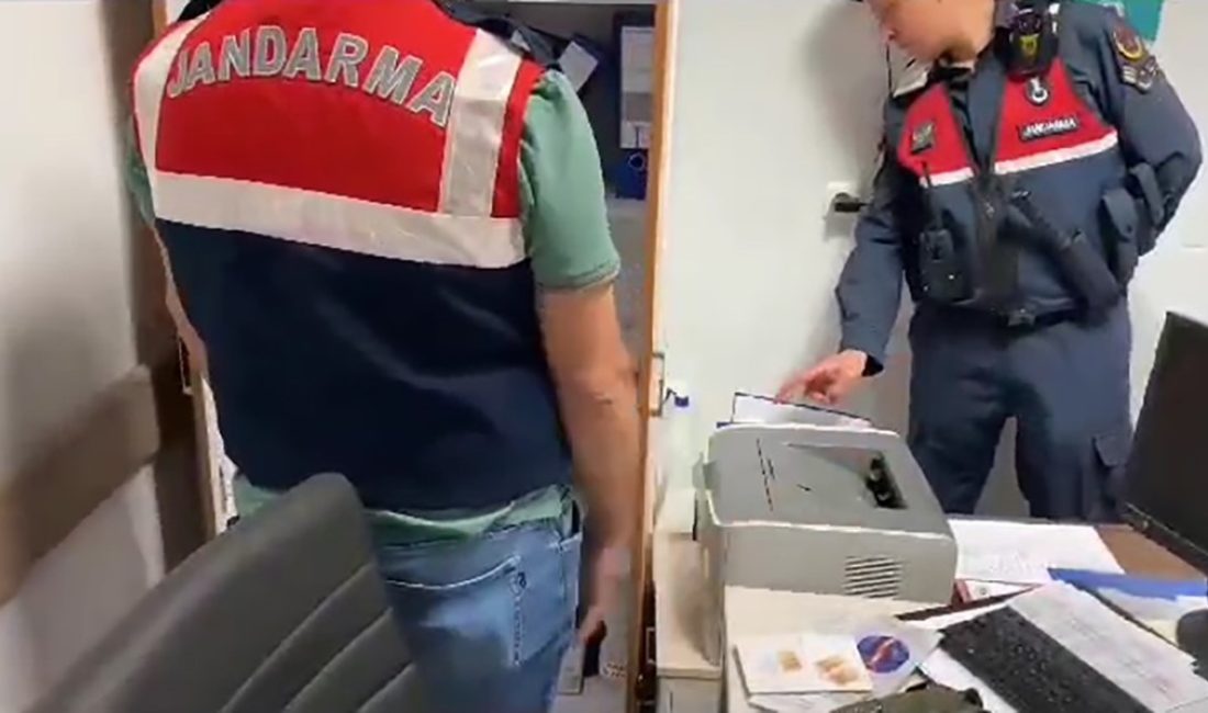 Balıkesir İl Jandarma Komutanlığı ekiplerince, Jandarma Genel Komutanlığı KOM Daire