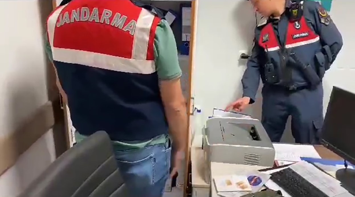 Balıkesir İl Jandarma Komutanlığı ekiplerince, Jandarma Genel Komutanlığı KOM Daire
