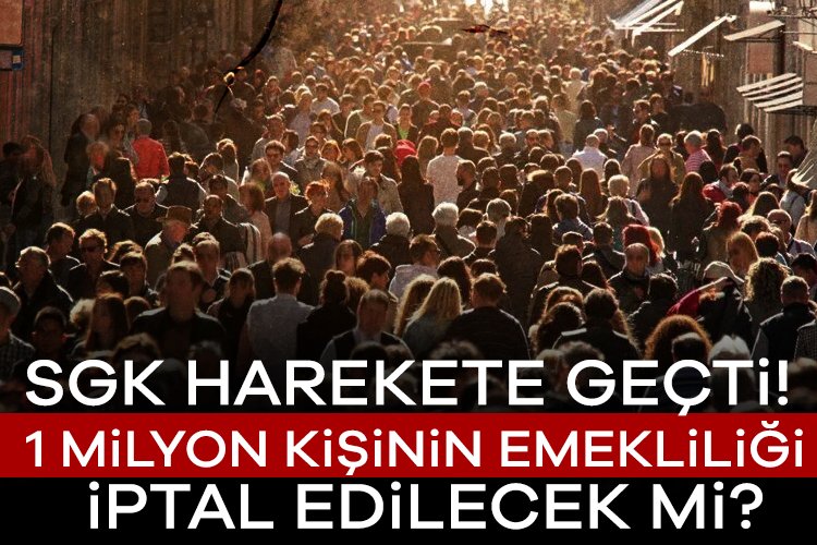 SGK harekete geçti! 1 milyon kişinin emekliliği iptal edilecek mi? Çalışma ve Sosyal Güvenlik Bakanı Vedat Işıkhan'ın sahte emeklilikle ilgili
