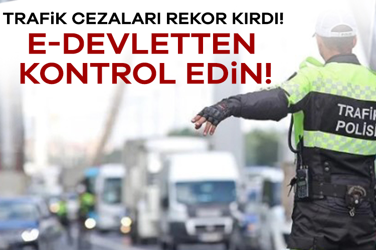 Mayıs ayında trafik cezaları rekor kırdı! e-Devletten kontrol edin! İçişleri Bakanlığı, Mayıs ayındaki trafik kontrollerinde 531 bin 491 araç