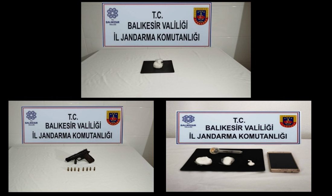 Balıkesir İl Jandarma Komutanlığı’nın Altıeylül ve Edremit ilçelerinde düzenlediği operasyonlarda