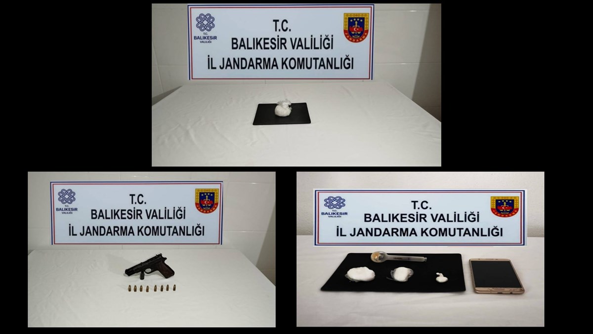 Balıkesir İl Jandarma Komutanlığı’nın Altıeylül ve Edremit ilçelerinde düzenlediği operasyonlarda