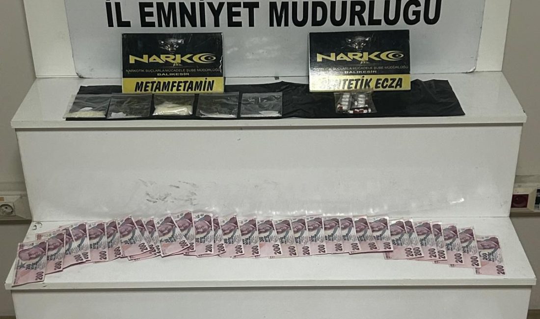 Balıkesir İl Emniyet Müdürlüğü ekiplerince il merkezi ve Edremit ilçesinde