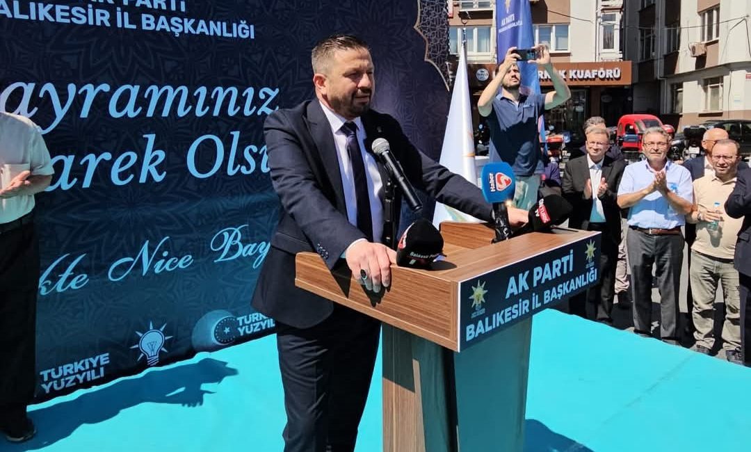 Kurban Bayramı arefesinde AK Parti Balıkesir İl Başkanlığı tarafından düzenlenen
