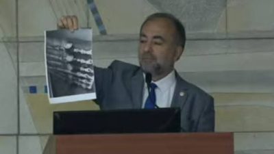 Cumhuriyet Halk Partisi (CHP) Balıkesir il binasında bulunan su sayaçları