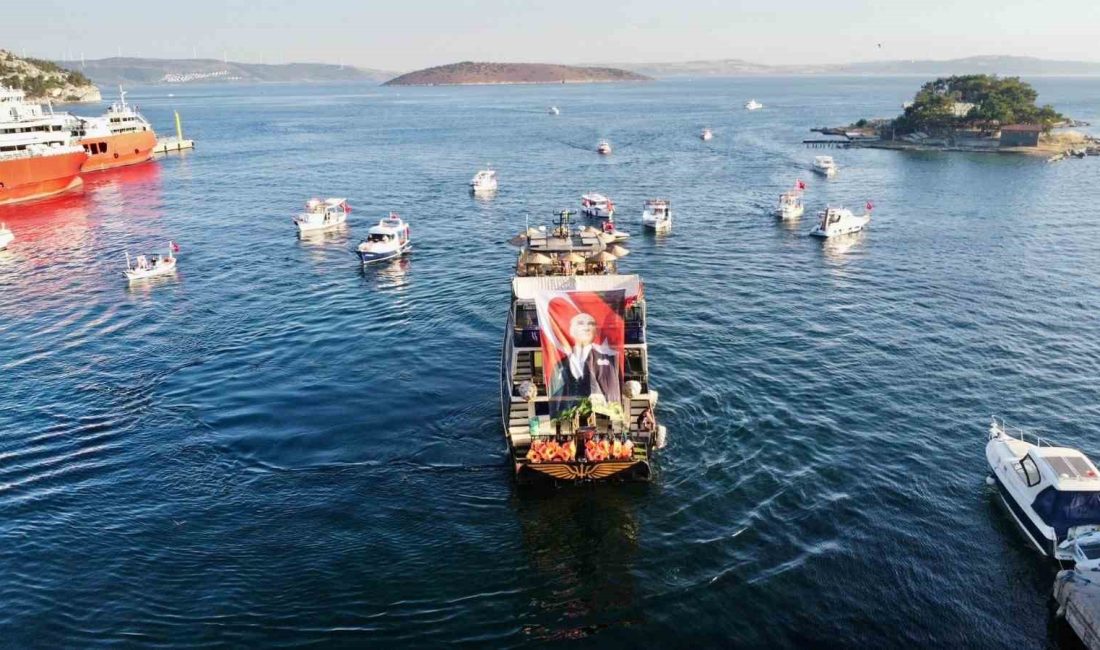Türkiye Cumhuriyeti’nin kurucusu, Ulu Önder Gazi Mustafa Kemal Atatürk’ün Erdek’e