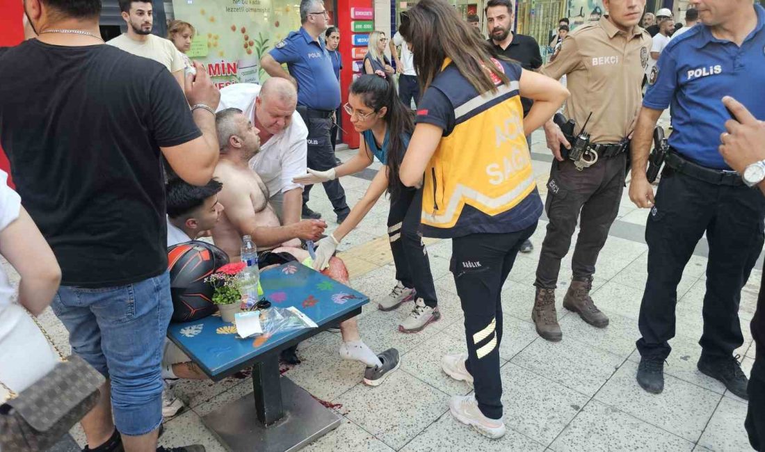 Balıkesir’in Bandırma ilçesinde 2 kişi arasında yaşanan tartışma bıçaklı kavgaya