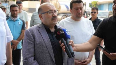 Balıkesir Valisi İsmail Ustaoğlu, Havran, Kepsut ve Dursunbey ilçelerinde çıkan