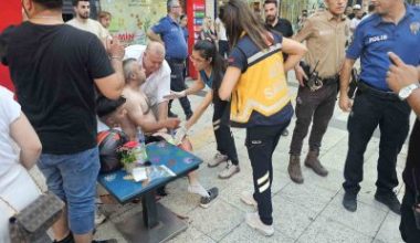 Balıkesir’in Bandırma ilçesinde 2 kişi arasında yaşanan tartışma bıçaklı kavgaya