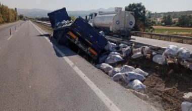 Balıkesir’in Susurluk ilçesi Demirkapı mevkiinde meydana gelen trafik kazasında, sürücüsünün
