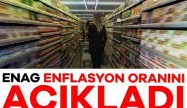 Enflasyon Araştırma Grubu (ENAG), mayıs ayı enflasyon rakamlarını açıkladı. Mayıs