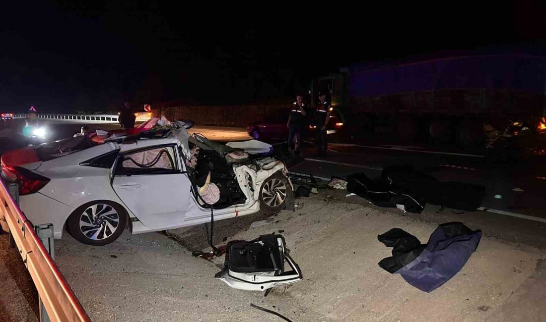 Balıkesir’de Kurban Bayramı’nın arefe günü trafik kazası ile başladı. Bigadiç