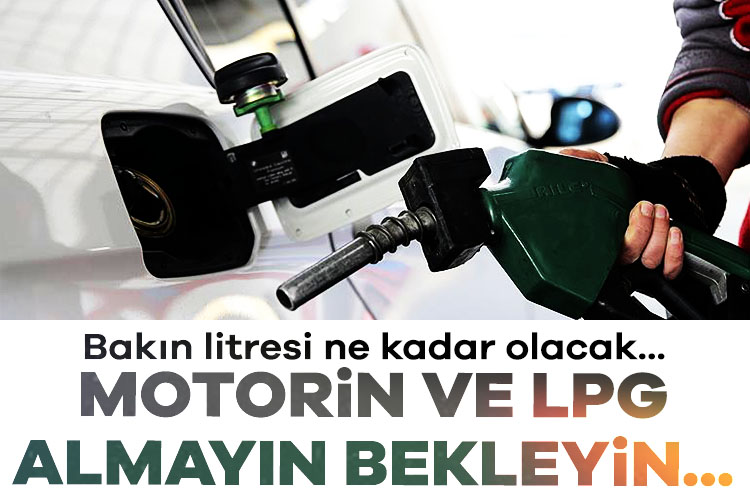 Motorin ve LPG fiyatlarına bu hafta indirim var. Motorinin litresinde