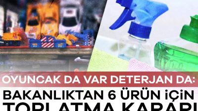 Ticaret Bakanlığı'nın GÜBİS listesine altı yeni ürün eklendi. Yapboz, oyuncak