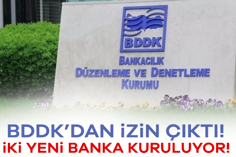 Resmî Gazete’de yayımlanan kararla, iki farklı bankaya yönelik izin süreci