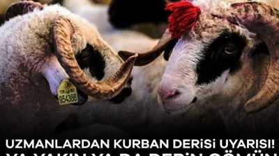 Yarın Kurban Bayramı'nı birinci günü. Binlerce Müslüman vazifesini yerine getirmek