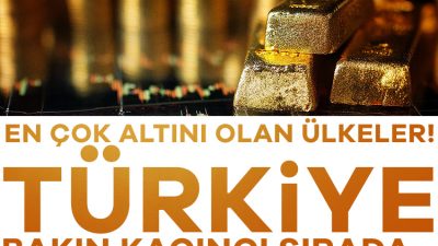 İşte güncel verilere göre, merkez bankalarında en çok altın rezervi