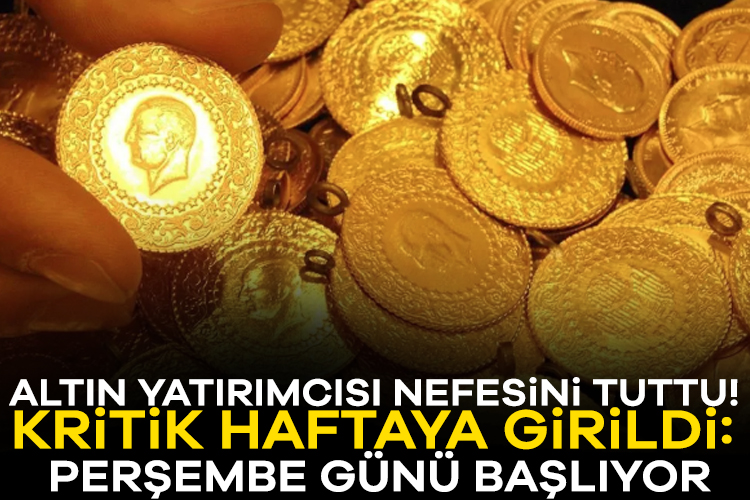 Altın yatırımcıları Perşembe gününü nefeslerini tutarak bekliyor. ABD'nin uzun vadeli