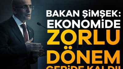 Hazine ve Maliye Bakanı Mehmet Şimşek, küresel ekonomik zorluklara rağmen