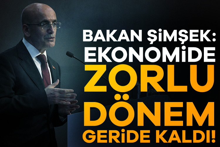 Hazine ve Maliye Bakanı Mehmet Şimşek, küresel ekonomik zorluklara rağmen